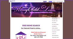 Desktop Screenshot of honeychildlisten.com